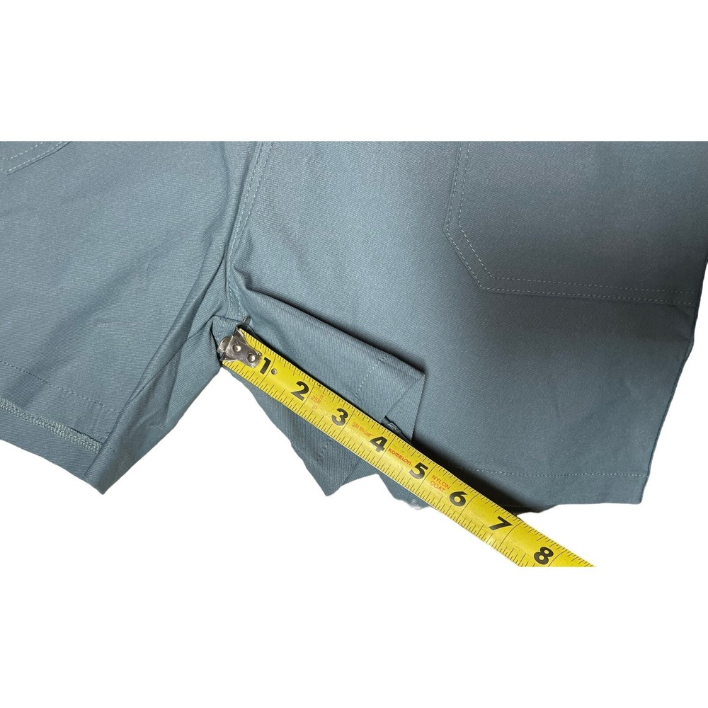 Womens Dusty Blue Hiking Walking Shorts New Pockets Athletic Outdoors Large READ - Picture 6 of 12